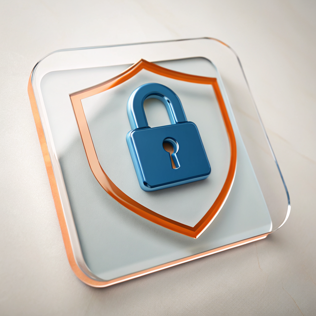 Abstract representation of data security and privacy